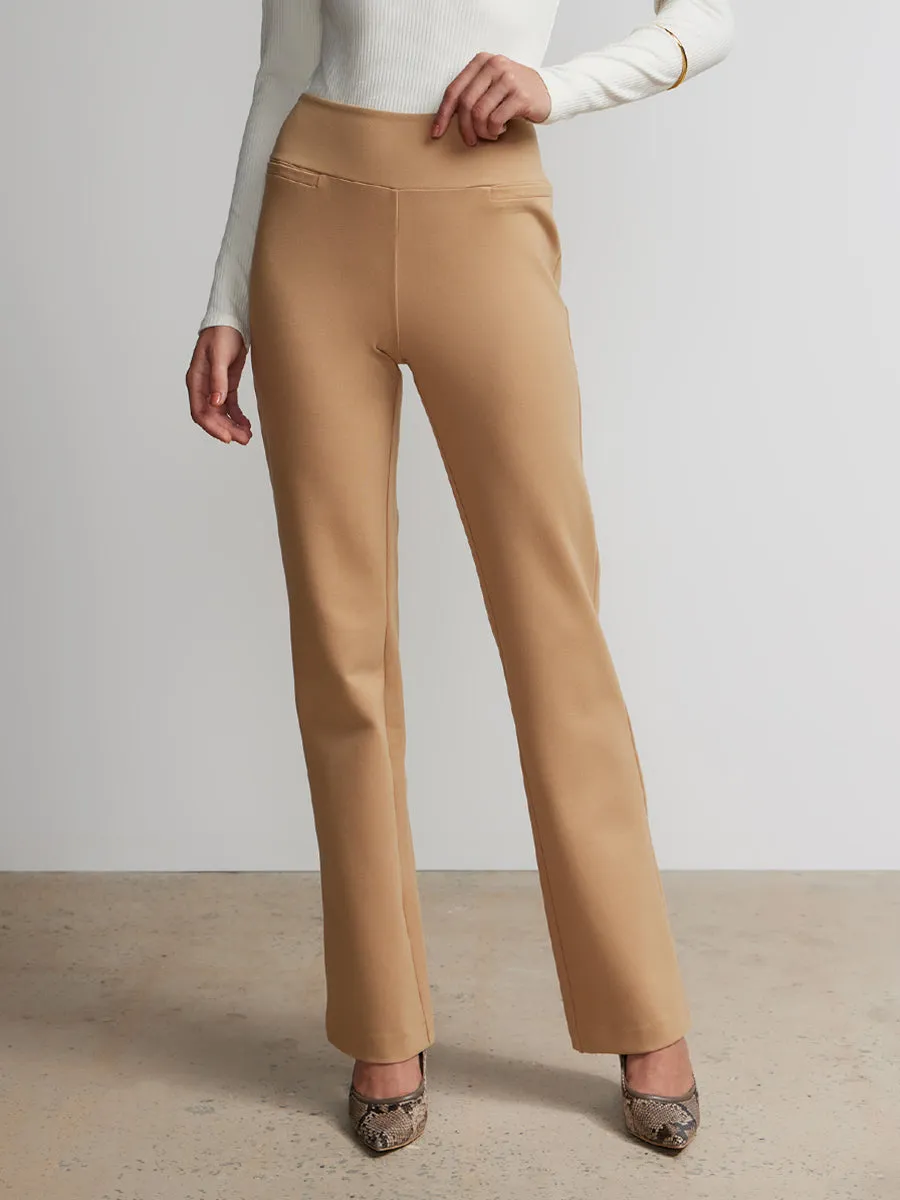 Ponte Bootcut High Rise Pant