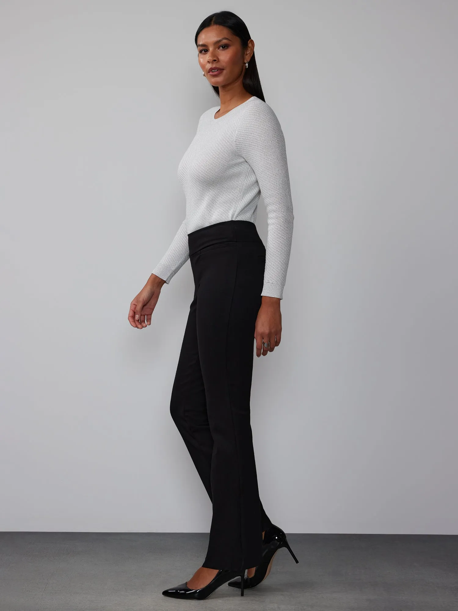 Ponte Bootcut High Rise Pant