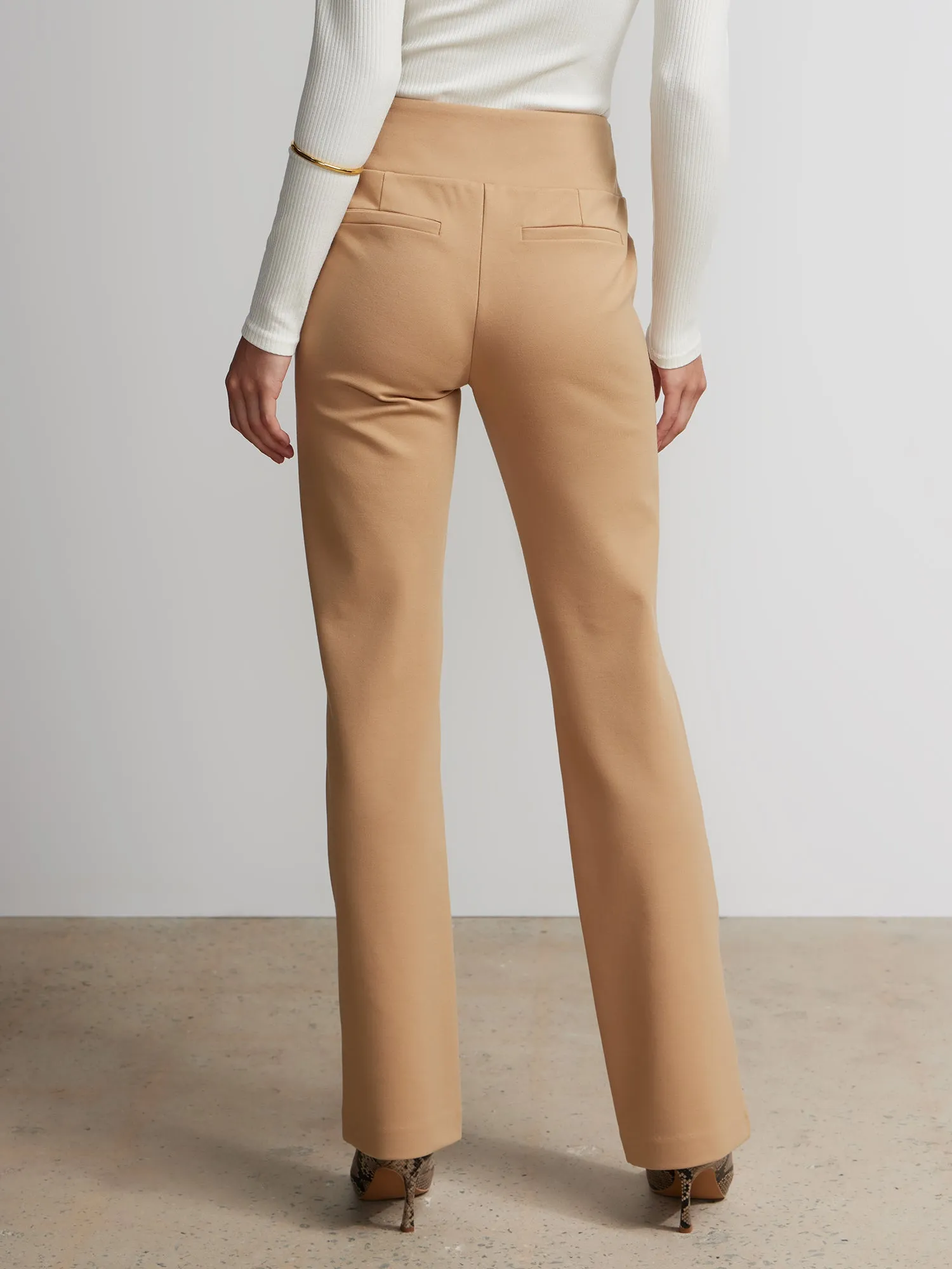 Ponte Bootcut High Rise Pant