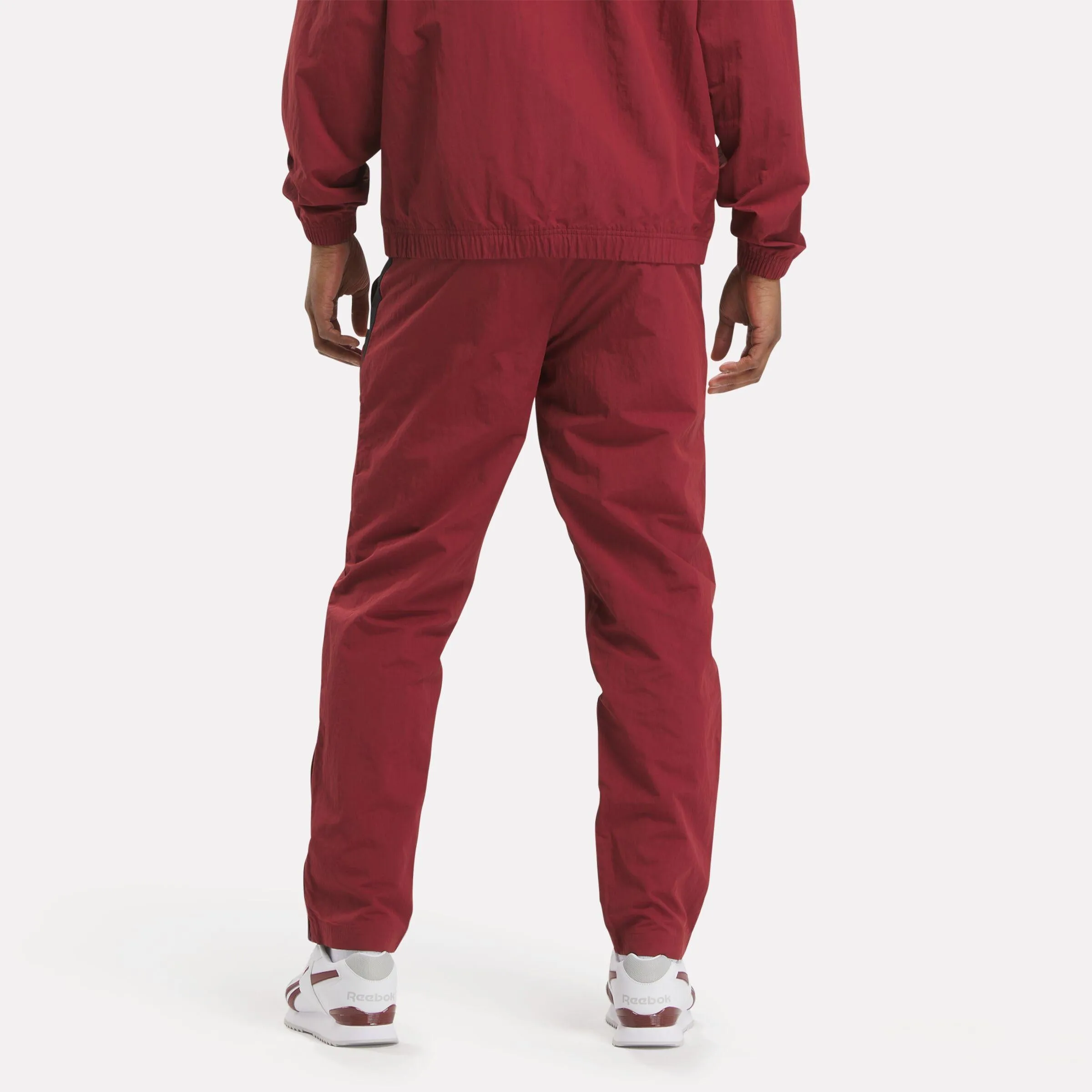 Reebok Apparel Women Reebok Identity Cross Check Woven Pants RICH MAROON