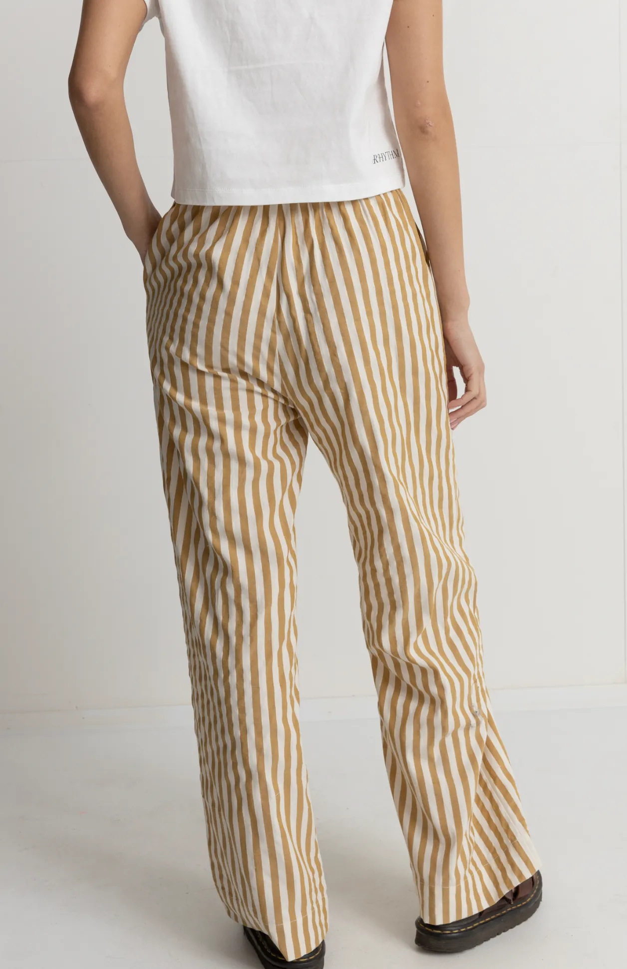 Rhythm Goodtime Stripe Wideleg Pant