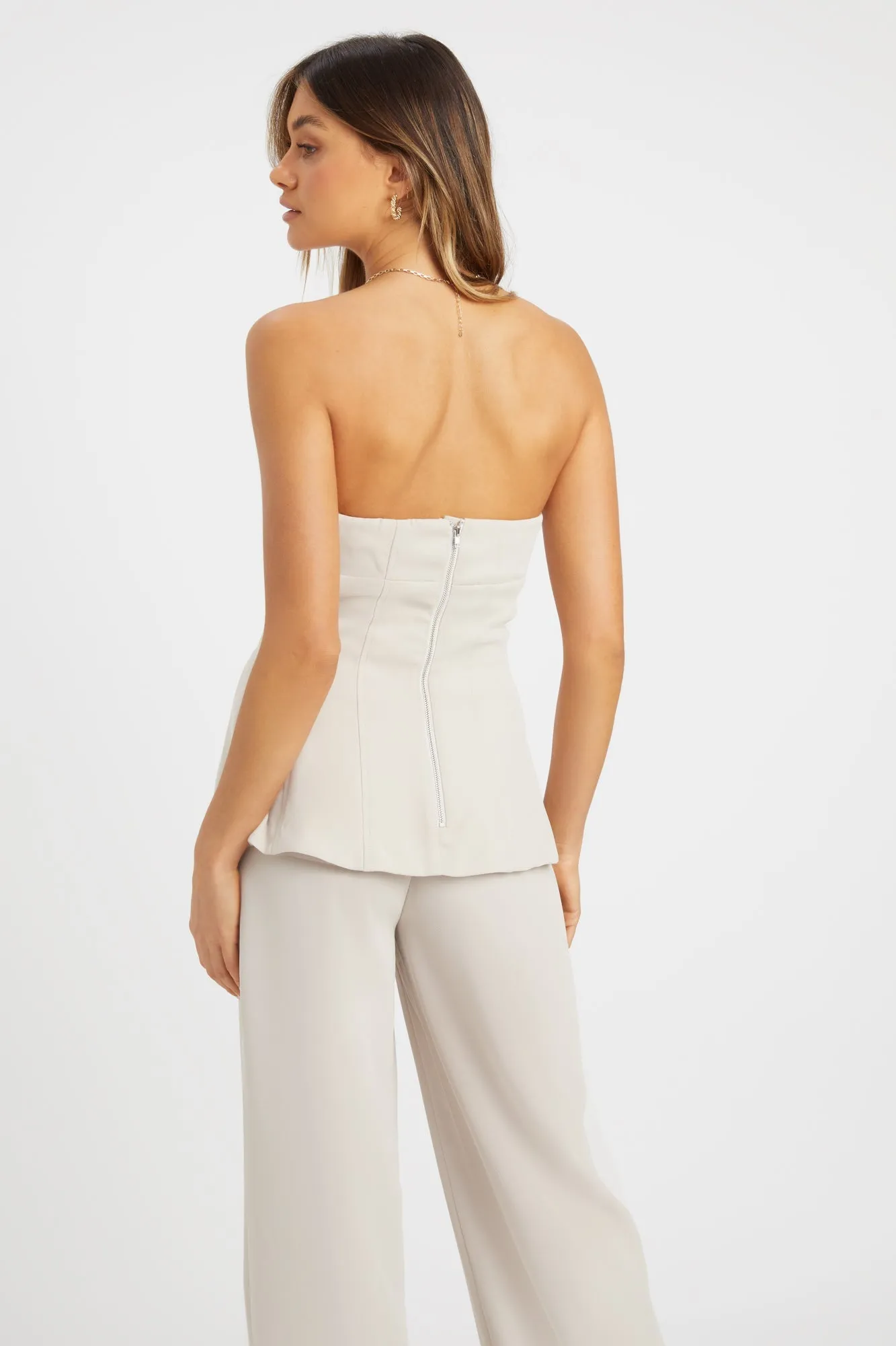 Serge Strapless Top