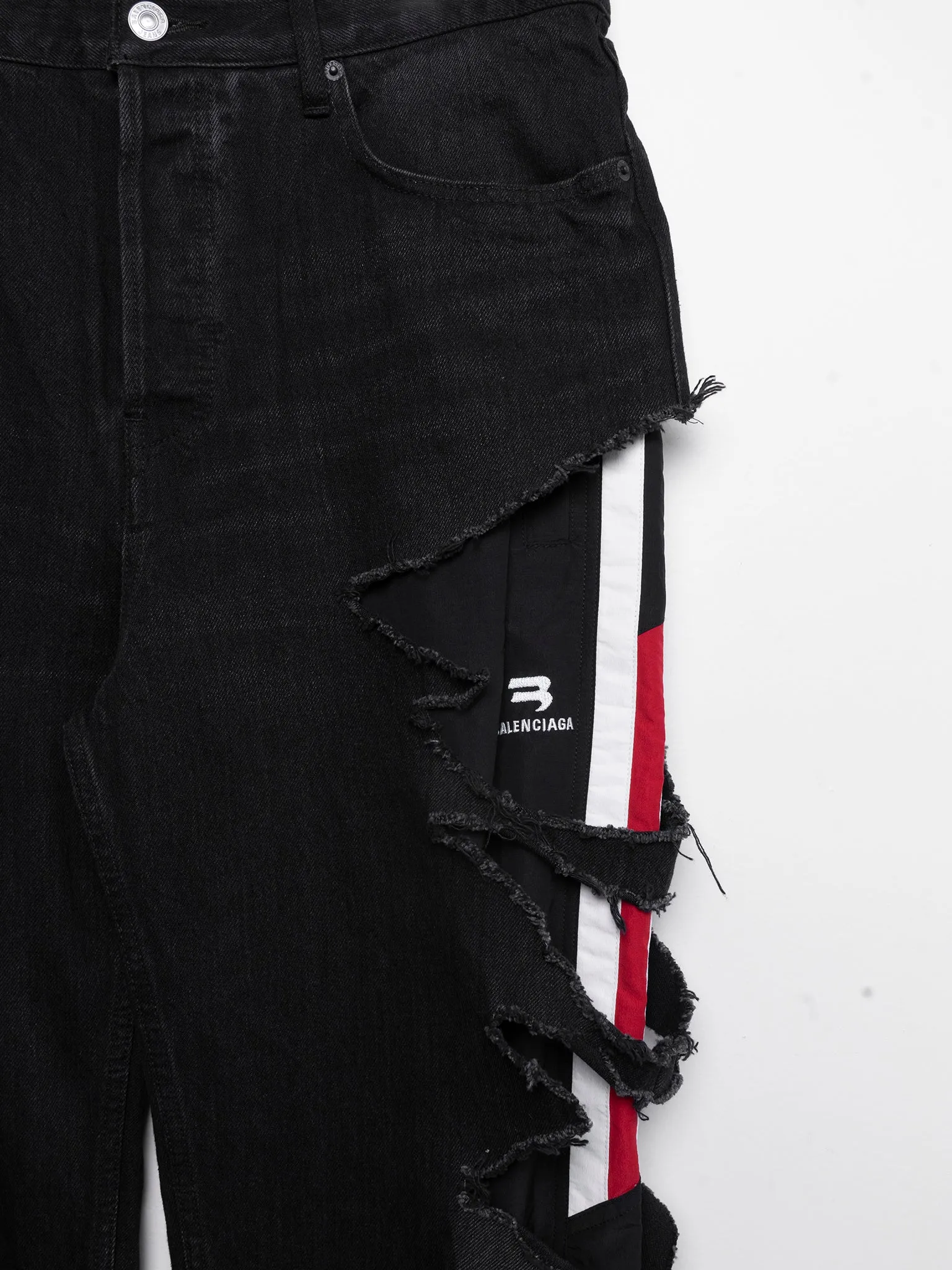 Slashed Sporty B Denim