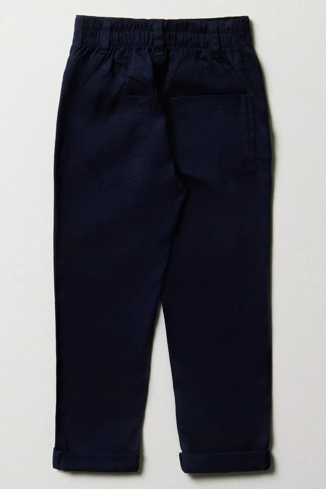 Slim Fit Chino Pants Navy