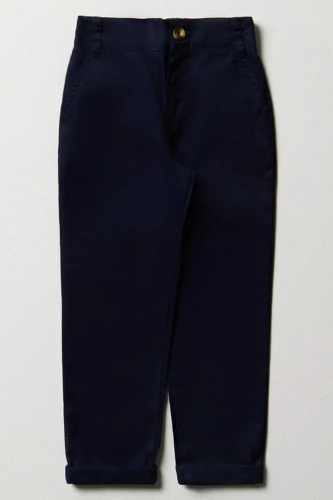 Slim Fit Chino Pants Navy