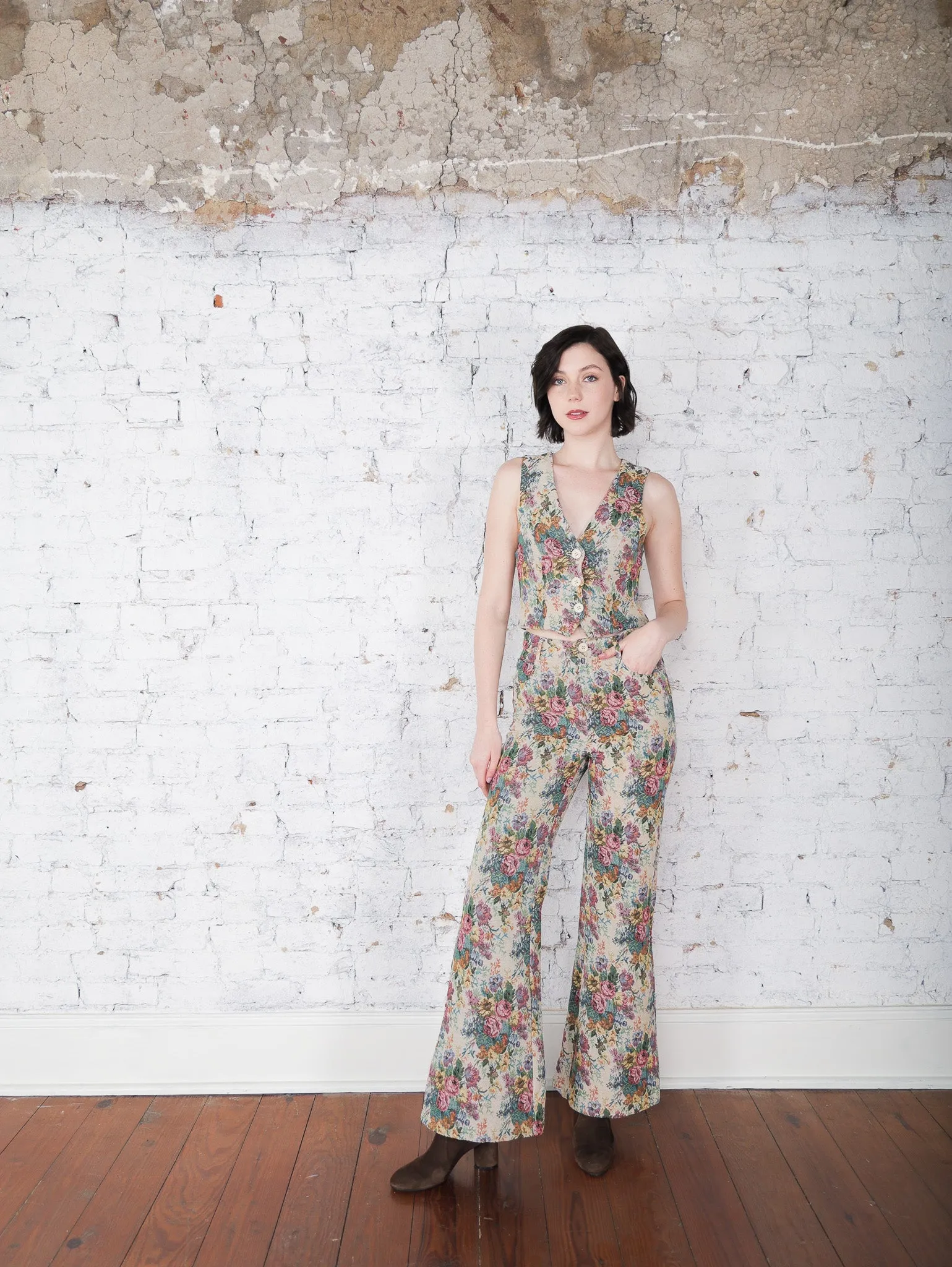 Sonny Vintage Floral Pants