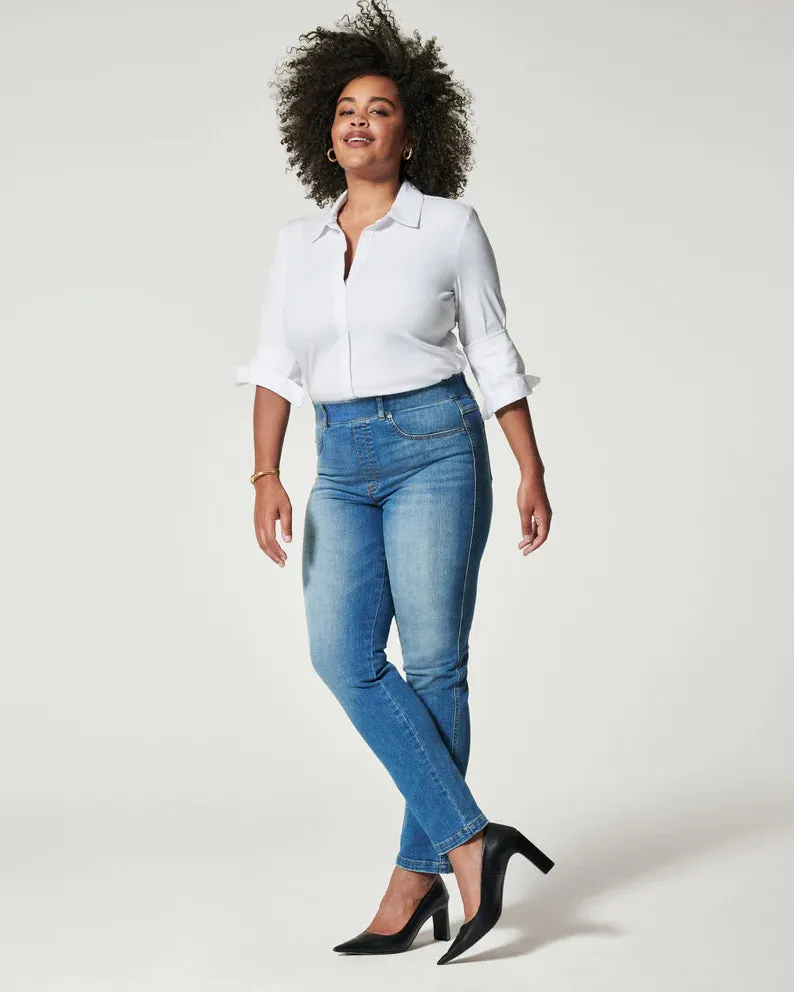 Spanx Straight Leg Jeans