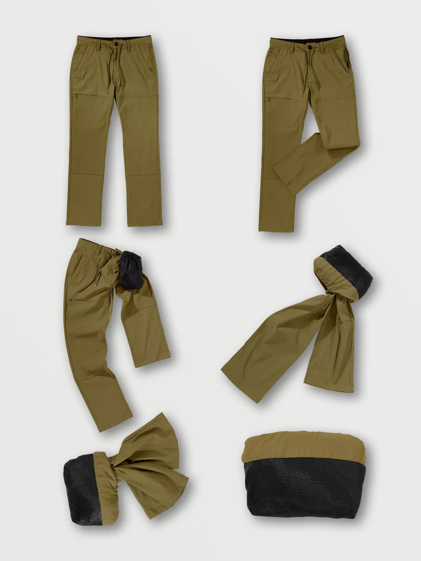 Stone Trail Master Pants - Service Green