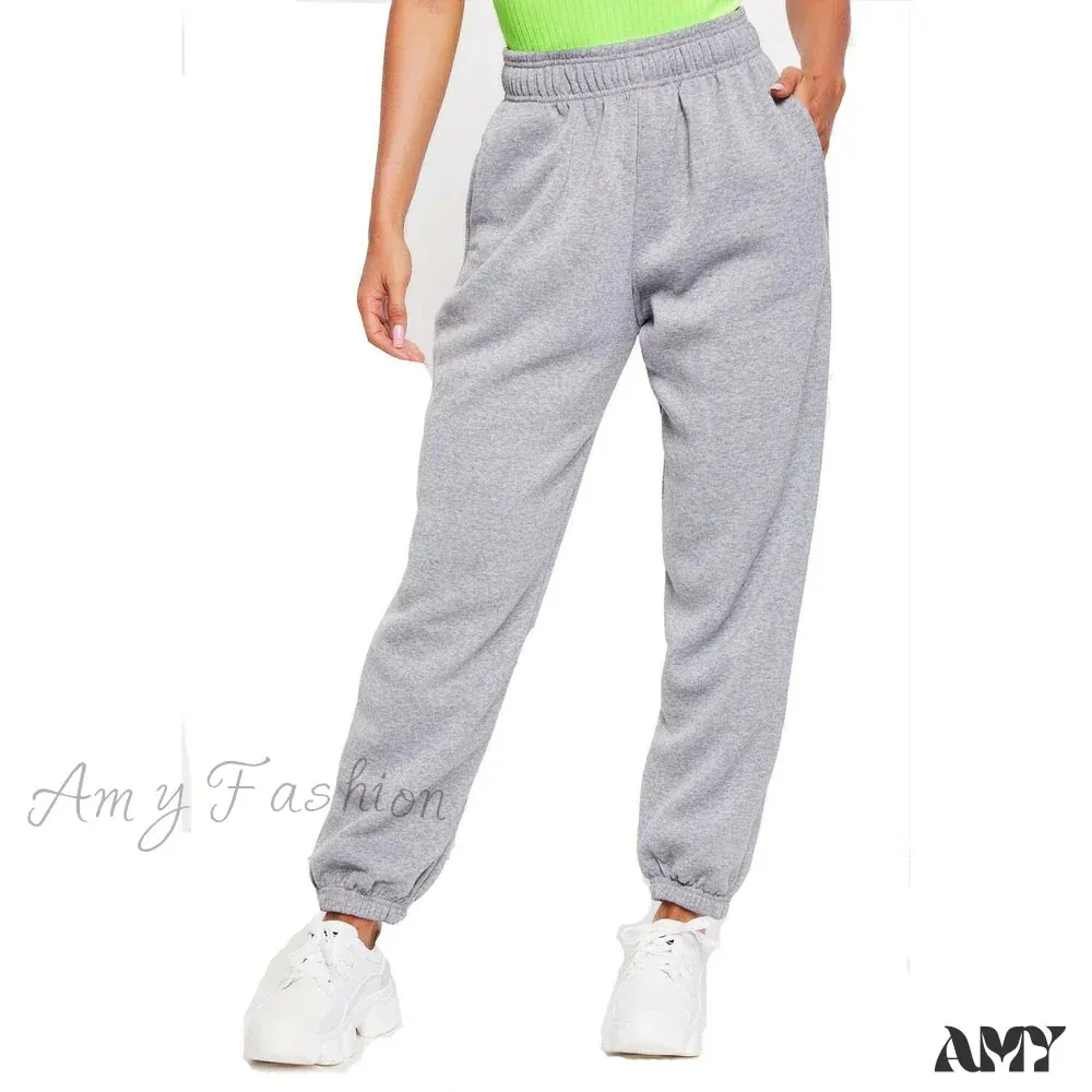 Streetwear Loose Sporty High Waist Baggy Hip Hop Pants