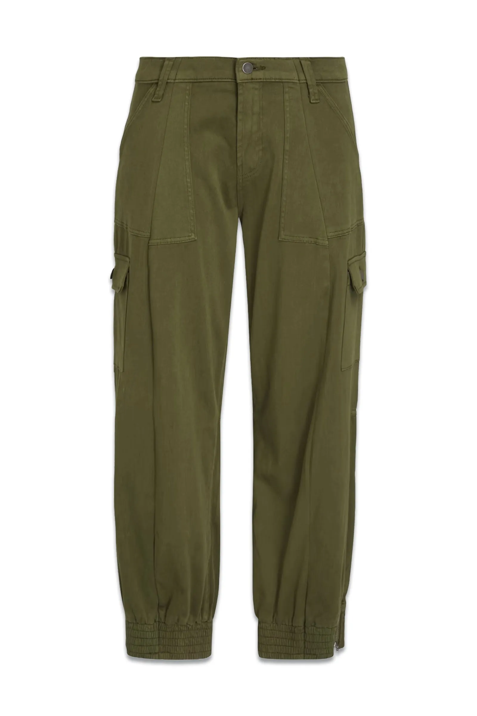 The Cargo Cropped Cotton-blend Pants