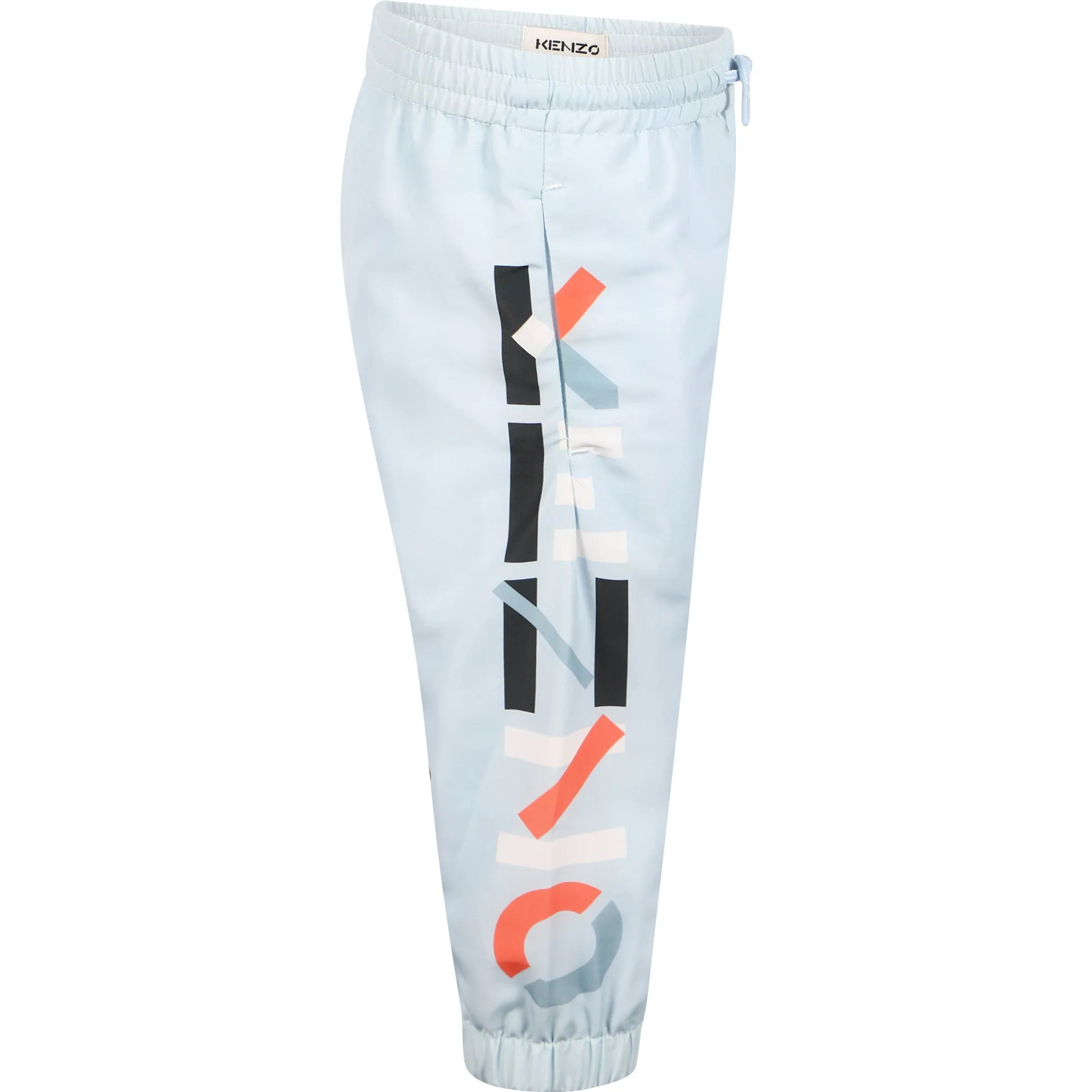 Tiger Print Logo Track Pants